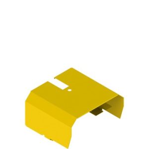 Metalno kućište za dvostruke nožne sklopke, žuto, za PC seriju