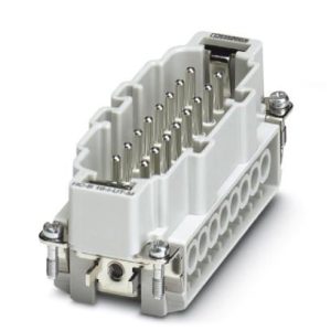 Konektor muški HEAVYCON B16, 16-pinski, vijčani priključak, 500 V, 20 A, oznake 1 - 16, HC-B 16-I-UT-M