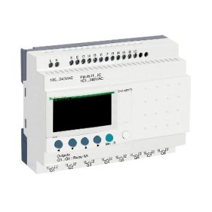 PLC Zelio konroler, 12 x binarni ulaz 220Vac, 8x relejni izlaz, napajanje 110-240V AC